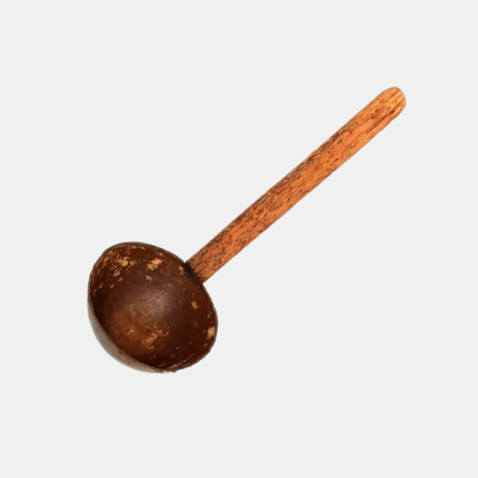 Coconut Shell Cooking Wooden Ladles (Thavi)